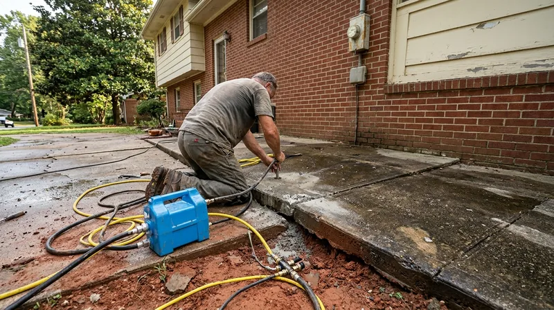 Concrete Leveling & Slab Lifting Richmond